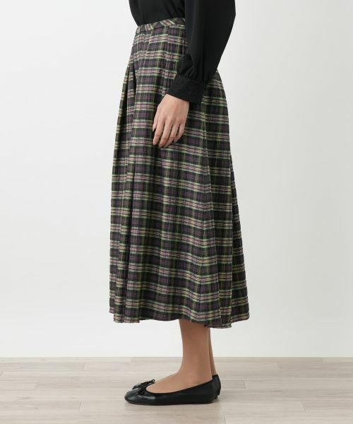 Leilian PLUS HOUSE / レリアンプラスハウス ミニ・ひざ丈スカート | フレアスカート【Leilian WHITE LABEL】 | 詳細8