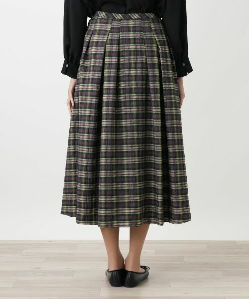 Leilian PLUS HOUSE / レリアンプラスハウス ミニ・ひざ丈スカート | フレアスカート【Leilian WHITE LABEL】 | 詳細9