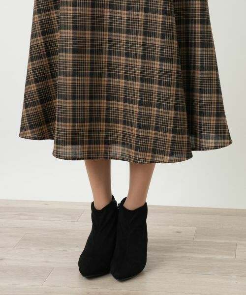Leilian PLUS HOUSE / レリアンプラスハウス ミニ・ひざ丈スカート | フレアスカート | 詳細9