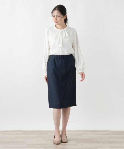 Leilian PLUS HOUSE / レリアンプラスハウス ミニ・ひざ丈スカート | タイトスカート | 詳細1