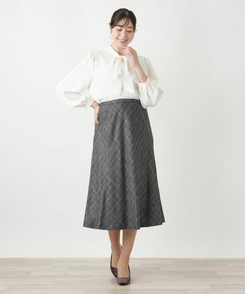 Leilian PLUS HOUSE / レリアンプラスハウス ミニ・ひざ丈スカート | スカート | 詳細1