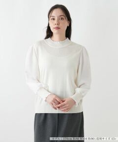 Leilian PLUS HOUSE / レリアンプラスハウス ニット・セーター | ニットタイプ【セレモニー】