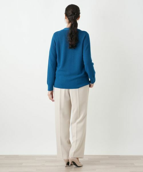 Leilian PLUS HOUSE / レリアンプラスハウス カーディガン・ボレロ | Vネックニットカーディガン | 詳細9