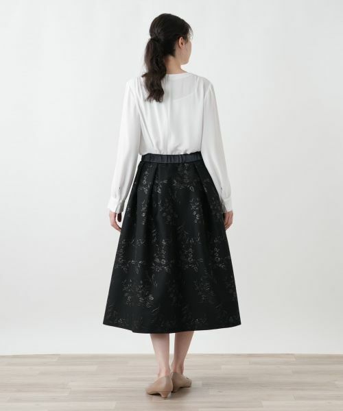 Leilian PLUS HOUSE / レリアンプラスハウス ミニ・ひざ丈スカート | スカート【セレモニー】 | 詳細3