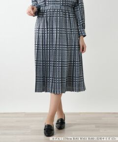 Leilian PLUS HOUSE / レリアンプラスハウス ロング・マキシ丈スカート | プリーツスカート