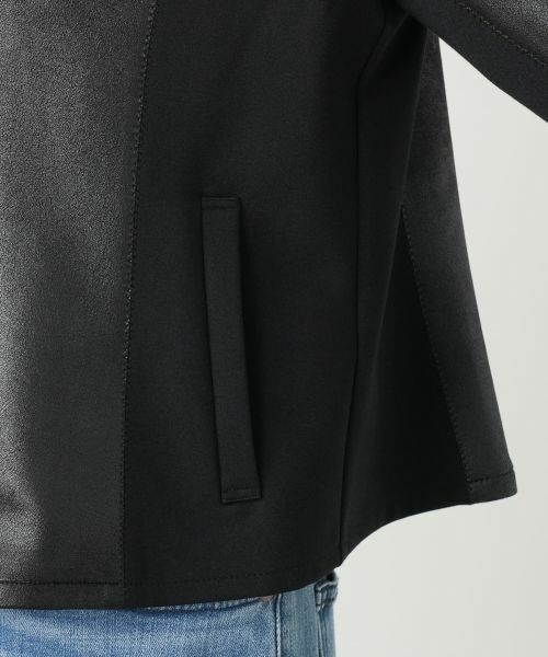 Leilian PLUS HOUSE / レリアンプラスハウス テーラードジャケット | 【店舗人気】ストレッチノーカラージャケット【25年9月カタログ】 | 詳細14