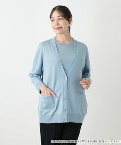 Leilian PLUS HOUSE / レリアンプラスハウス カーディガン・ボレロ | カーディガン