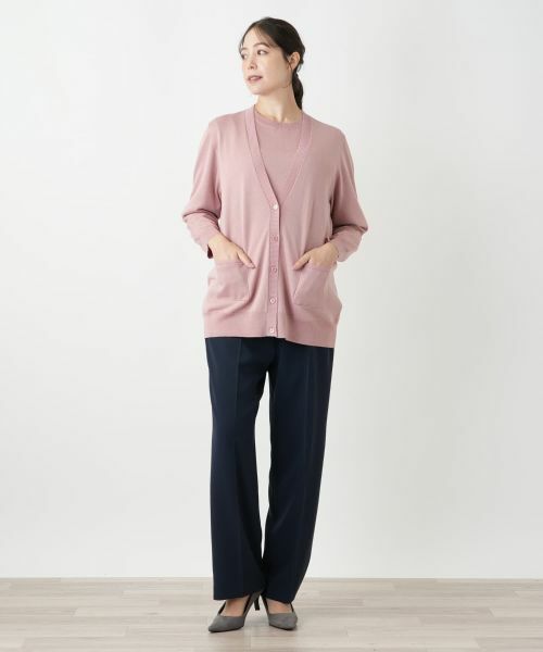 Leilian PLUS HOUSE / レリアンプラスハウス カーディガン・ボレロ | カーディガン | 詳細1