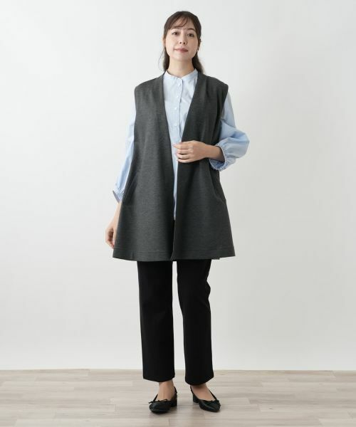 Leilian PLUS HOUSE / レリアンプラスハウス テーラードジャケット | ベスト | 詳細1