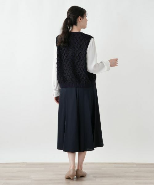 Leilian PLUS HOUSE / レリアンプラスハウス テーラードジャケット | ベスト【ROCHAS Premiere】 | 詳細3