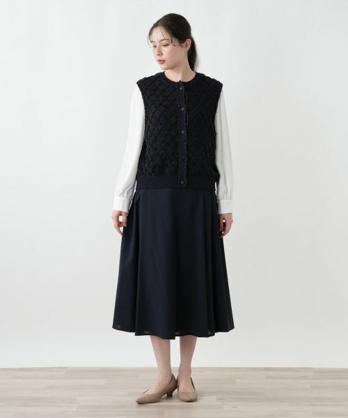 Leilian PLUS HOUSE / レリアンプラスハウス テーラードジャケット | ベスト【ROCHAS Premiere】 | 詳細4