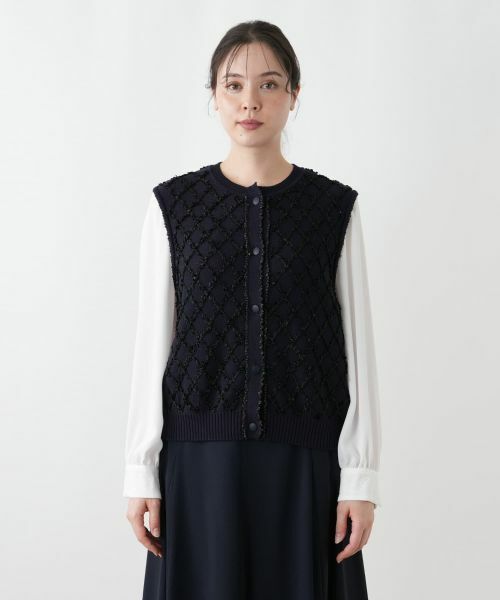 Leilian PLUS HOUSE / レリアンプラスハウス テーラードジャケット | ベスト【ROCHAS Premiere】 | 詳細5