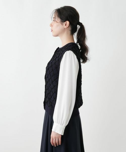 Leilian PLUS HOUSE / レリアンプラスハウス テーラードジャケット | ベスト【ROCHAS Premiere】 | 詳細6