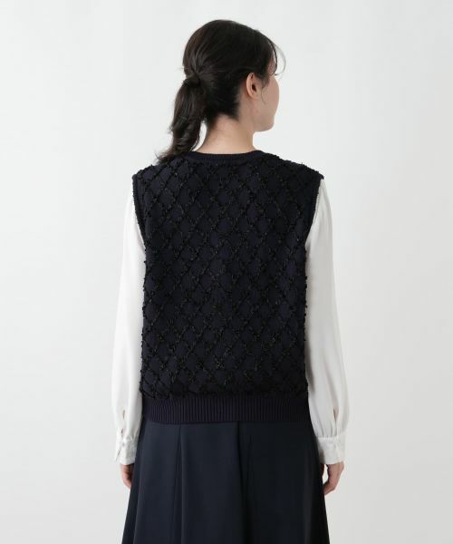 Leilian PLUS HOUSE / レリアンプラスハウス テーラードジャケット | ベスト【ROCHAS Premiere】 | 詳細7