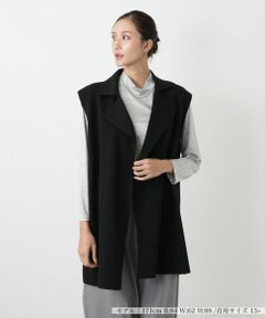 Leilian PLUS HOUSE / レリアンプラスハウス テーラードジャケット | ベスト【ROCHAS Premiere】