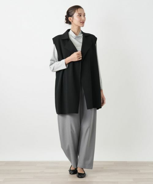 Leilian PLUS HOUSE / レリアンプラスハウス テーラードジャケット | ベスト【ROCHAS Premiere】 | 詳細1