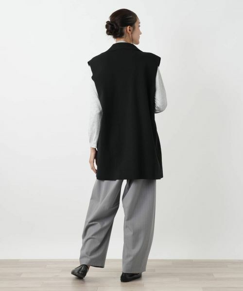 Leilian PLUS HOUSE / レリアンプラスハウス テーラードジャケット | ベスト【ROCHAS Premiere】 | 詳細3