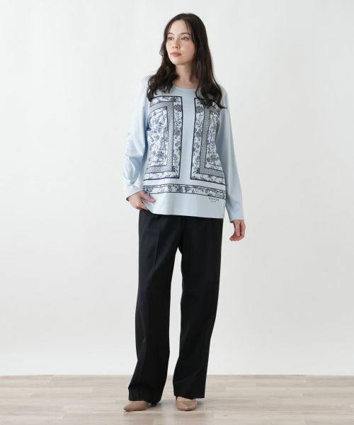 Leilian PLUS HOUSE / レリアンプラスハウス カットソー | カットソー【ROCHAS Premiere】 | 詳細1