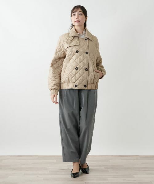 Leilian PLUS HOUSE / レリアンプラスハウス その他アウター | キルティングジャケット風コート【HEYER】 | 詳細4