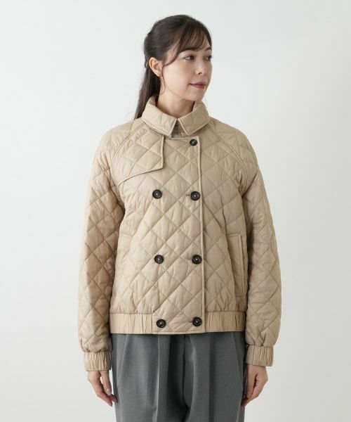 Leilian PLUS HOUSE / レリアンプラスハウス その他アウター | キルティングジャケット風コート【HEYER】 | 詳細7