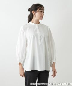 Leilian PLUS HOUSE / レリアンプラスハウス シャツ・ブラウス | ブラウス【プラス企画】