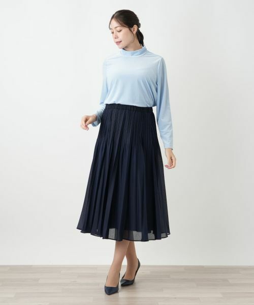 Leilian PLUS HOUSE / レリアンプラスハウス ロング・マキシ丈スカート | プリーツスカート | 詳細1
