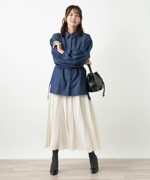 Leilian PLUS HOUSE / レリアンプラスハウス ロング・マキシ丈スカート | プリーツスカート | 詳細6