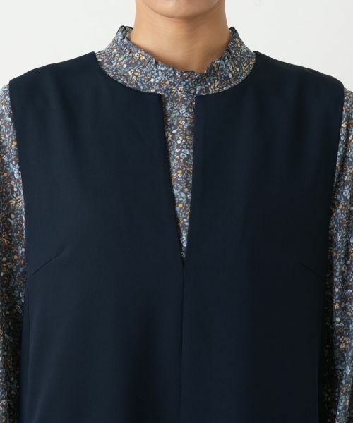 Leilian PLUS HOUSE / レリアンプラスハウス ロング・マキシ丈ワンピース | ジャンパースカート【BOURGE】 | 詳細10