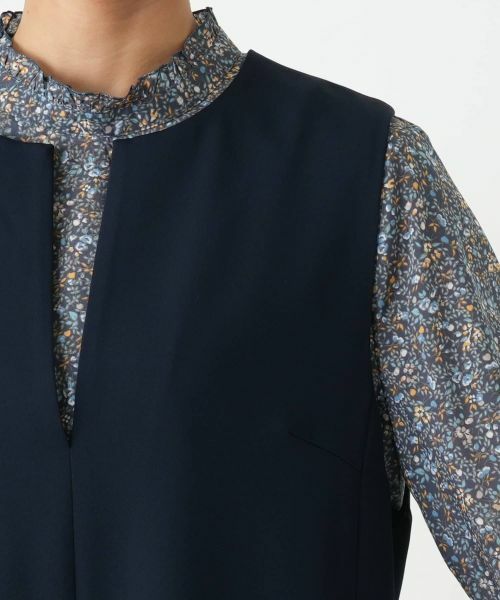 Leilian PLUS HOUSE / レリアンプラスハウス ロング・マキシ丈ワンピース | ジャンパースカート【BOURGE】 | 詳細12