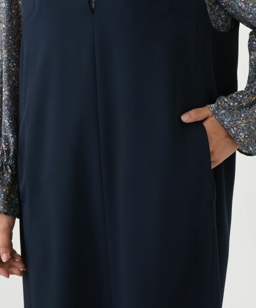 Leilian PLUS HOUSE / レリアンプラスハウス ロング・マキシ丈ワンピース | ジャンパースカート【BOURGE】 | 詳細13