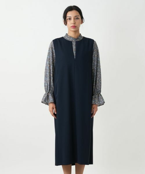 Leilian PLUS HOUSE / レリアンプラスハウス ロング・マキシ丈ワンピース | ジャンパースカート【BOURGE】 | 詳細7