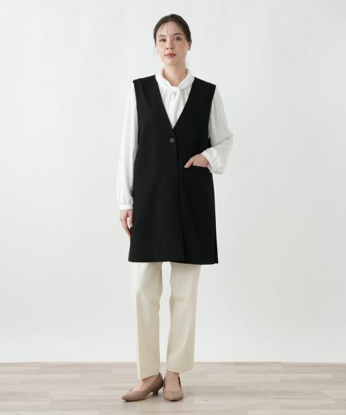 Leilian PLUS HOUSE / レリアンプラスハウス テーラードジャケット | ベスト【プラス企画】 | 詳細1