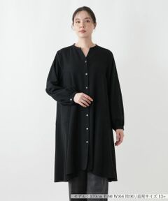 Leilian PLUS HOUSE / レリアンプラスハウス シャツ・ブラウス | 羽織ブラウス【プラス企画】