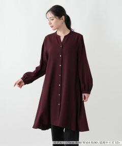 Leilian PLUS HOUSE / レリアンプラスハウス シャツ・ブラウス | 羽織ブラウス【プラス企画】