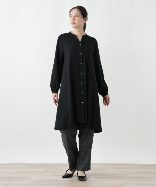 Leilian PLUS HOUSE / レリアンプラスハウス シャツ・ブラウス | 羽織ブラウス【プラス企画】 | 詳細1