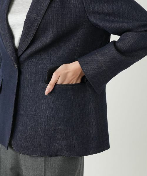 Leilian PLUS HOUSE / レリアンプラスハウス テーラードジャケット | ブレザー【ROCHAS Premiere】 | 詳細10