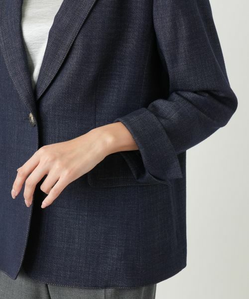 Leilian PLUS HOUSE / レリアンプラスハウス テーラードジャケット | ブレザー【ROCHAS Premiere】 | 詳細11