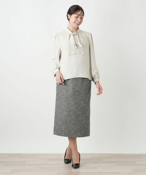 Leilian PLUS HOUSE / レリアンプラスハウス シャツ・ブラウス | ブラウス【ROCHAS Premiere】 | 詳細1