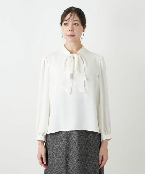 Leilian PLUS HOUSE / レリアンプラスハウス シャツ・ブラウス | ブラウス【ROCHAS Premiere】 | 詳細7