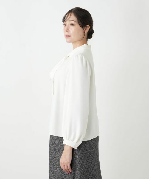 Leilian PLUS HOUSE / レリアンプラスハウス シャツ・ブラウス | ブラウス【ROCHAS Premiere】 | 詳細8