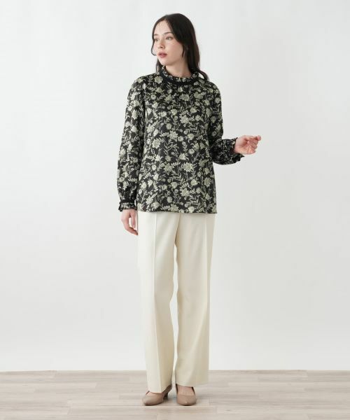 Leilian PLUS HOUSE / レリアンプラスハウス シャツ・ブラウス | ブラウス【ROCHAS Premiere】 | 詳細1