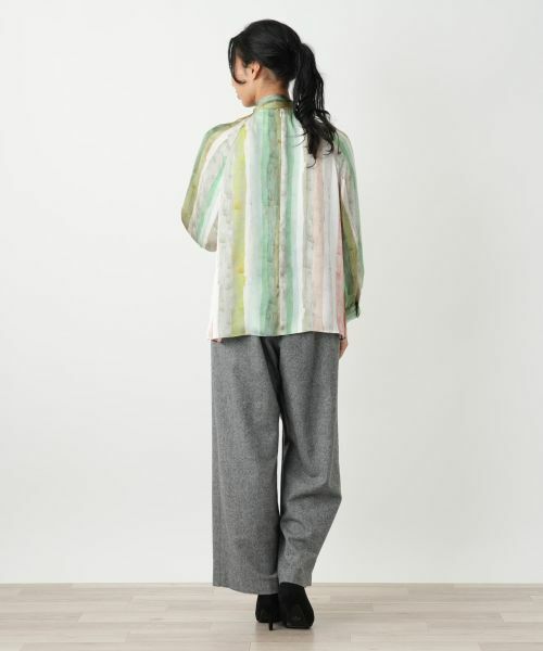 Leilian PLUS HOUSE / レリアンプラスハウス シャツ・ブラウス | ブラウス【ROCHAS Premiere】 | 詳細3