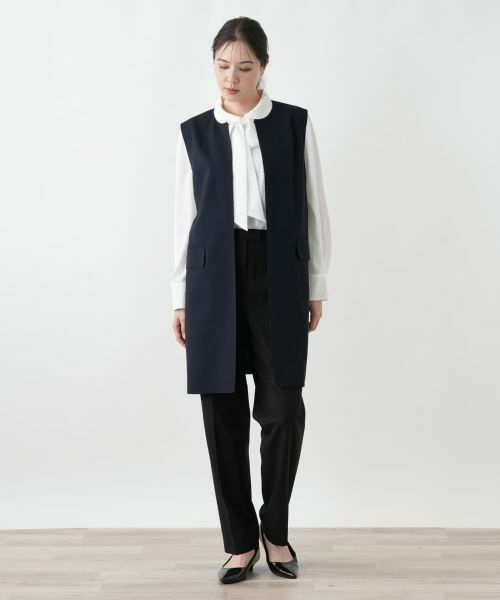 Leilian PLUS HOUSE / レリアンプラスハウス テーラードジャケット | ベスト【ROCHAS Premiere】 | 詳細1