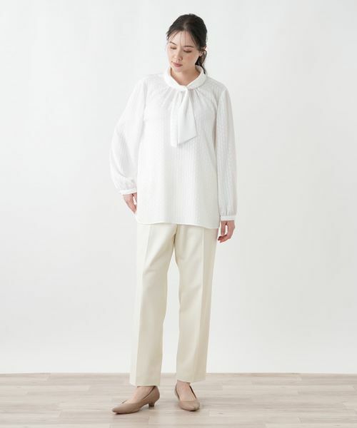 Leilian PLUS HOUSE / レリアンプラスハウス シャツ・ブラウス | ブラウス【ROCHAS Premiere】 | 詳細1