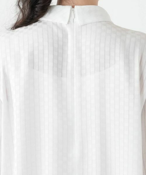 Leilian PLUS HOUSE / レリアンプラスハウス シャツ・ブラウス | ブラウス【ROCHAS Premiere】 | 詳細8