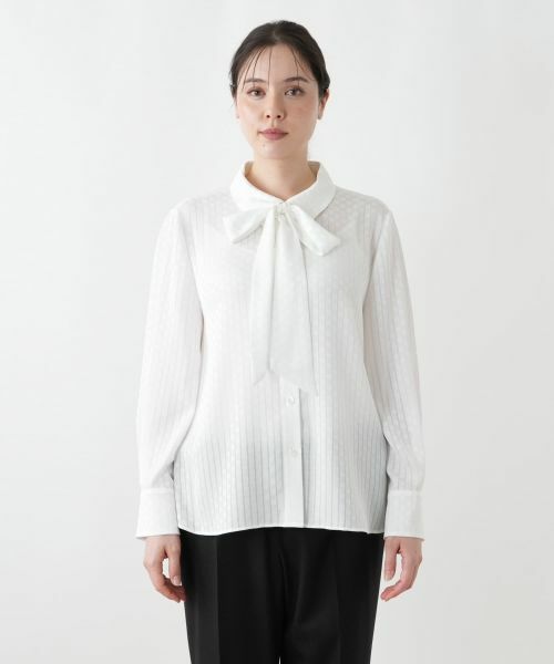 Leilian PLUS HOUSE / レリアンプラスハウス シャツ・ブラウス | ブラウス【ROCHAS Premiere】 | 詳細5