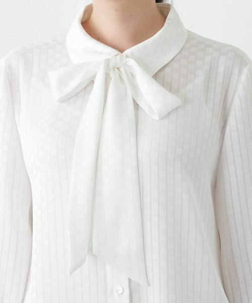 Leilian PLUS HOUSE / レリアンプラスハウス シャツ・ブラウス | ブラウス【ROCHAS Premiere】 | 詳細8