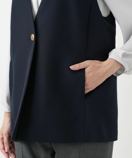 Leilian PLUS HOUSE / レリアンプラスハウス テーラードジャケット | ベスト【ROCHAS Premiere】 | 詳細10