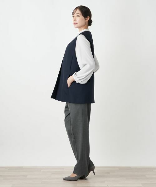 Leilian PLUS HOUSE / レリアンプラスハウス テーラードジャケット | ベスト【ROCHAS Premiere】 | 詳細2