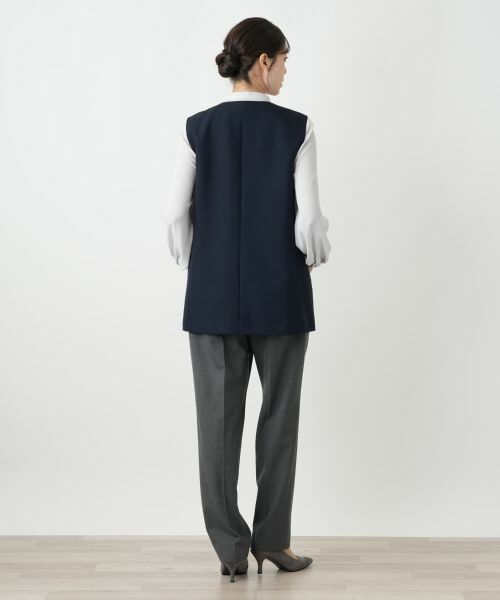 Leilian PLUS HOUSE / レリアンプラスハウス テーラードジャケット | ベスト【ROCHAS Premiere】 | 詳細3